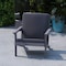Flash Furniture Gray Poly Resin Deep Chair-Gray Cushions JJ-C14021-GY-GG - alternate 1